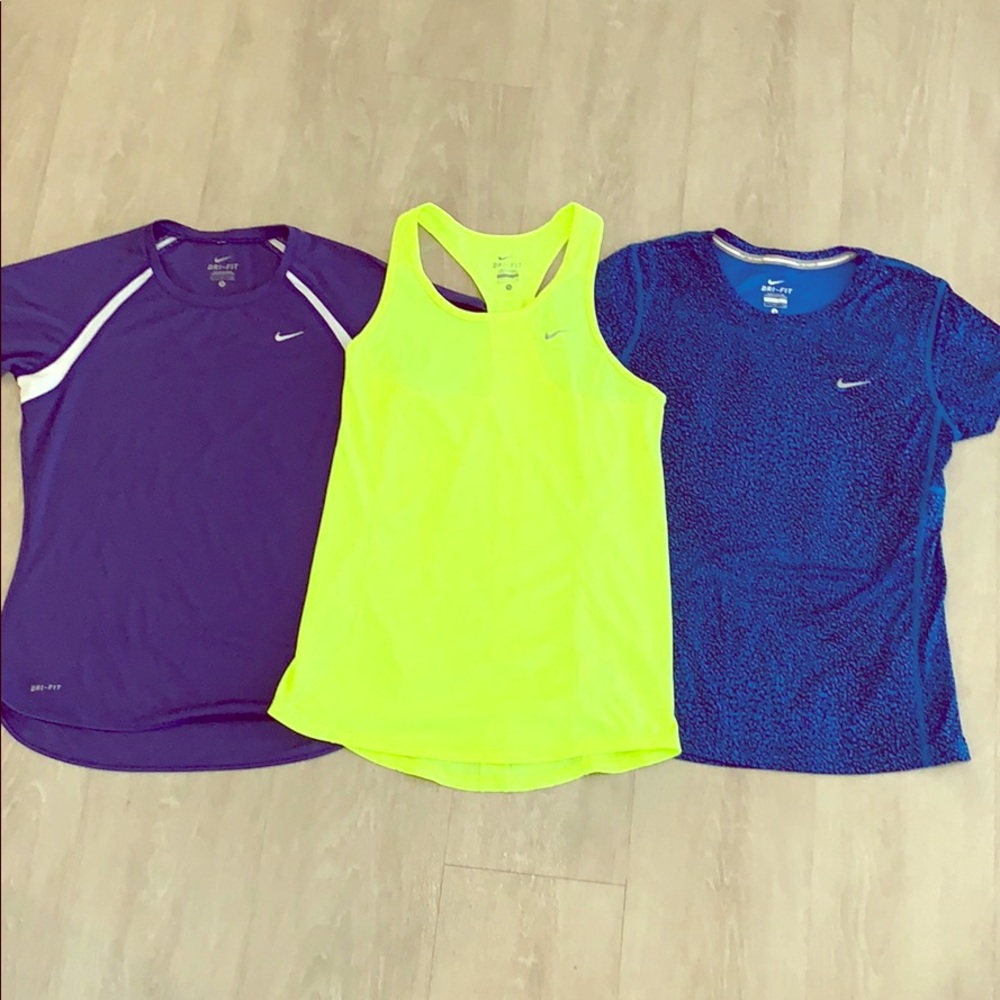 Nike Women’s dry fit top bundle
